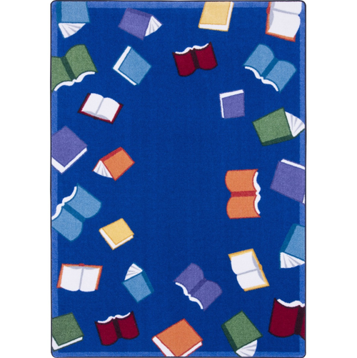 Joy Carpets 2054-C Fly Away with Reading Rug 5' 4" x 7' 8"