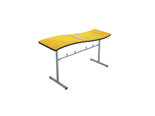 Amtab Wave Café Table with High Pressure Laminate Top Amtab Wave Café Table with High Pressure Laminate Top
