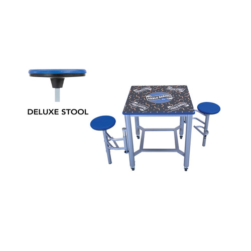 AmTab Collaboration Mobile Stool Table AmTab Collaboration Mobile Stool Table