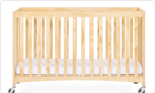 Travel Sleeper Folding Wood Crib - Foundations Full-Size Travel Sleeper Folding Wood Crib - Foundations Full-Size