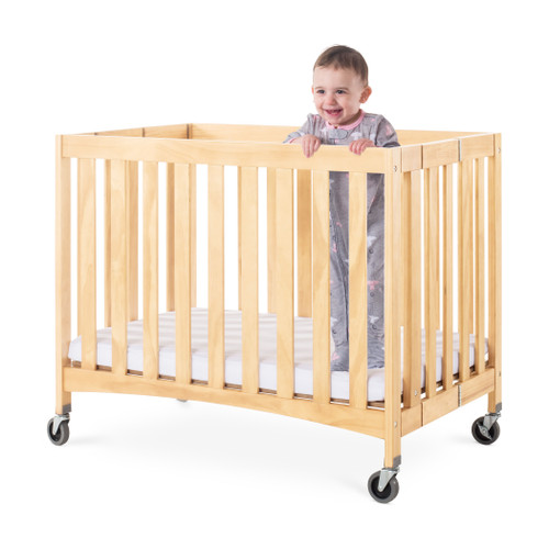 Foundations Travel Sleeper Folding Wood Crib