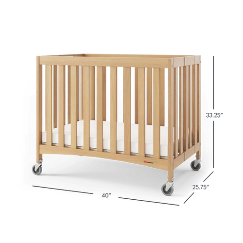 Foundations Travel Sleeper Folding Wood Crib