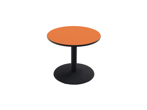 Amtab Round Cast Iron Café Table with Pedestal Base Amtab Round Cast Iron Café Table with Pedestal Base