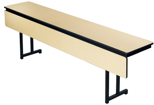 AmTab Particleboard Core Training Table with Modesty Panel AmTab Particleboard Core Training Table with Modesty Panel