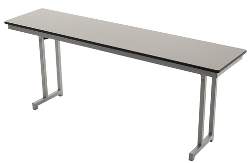 AmTab Particleboard Core Rectangle Training Table Cantilever Legs AmTab Particleboard Core Rectangle Training Table Cantilever Legs