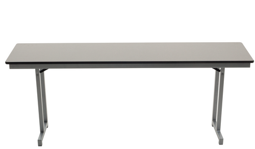 AmTab Particleboard Core Rectangle Training Table Cantilever Legs AmTab Particleboard Core Rectangle Training Table Cantilever Legs
