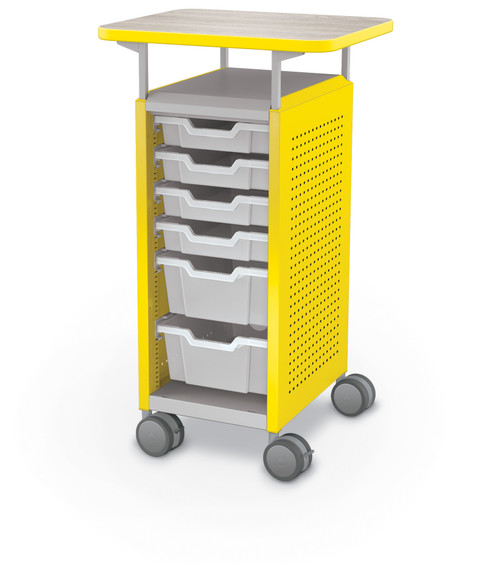 Compass Mini H2 Cabinet with Standard Side Panels - MooreCo B1A1 w/Riser Top and Totes