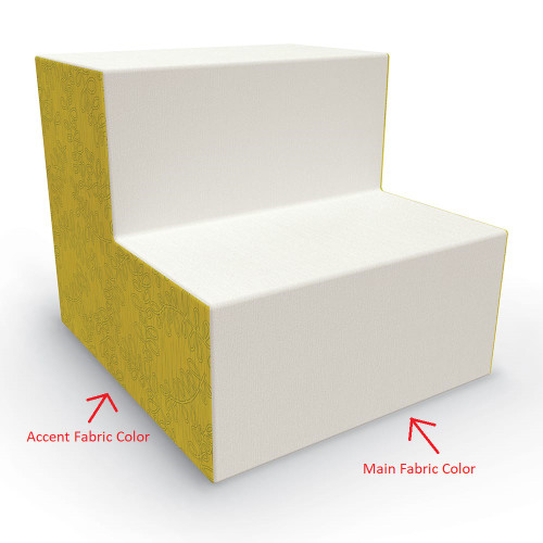 Elevate Steps Tiered Soft Seating Straight Seat - MooreCo TS1001