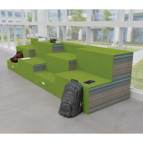 Elevate Steps 3 Tier Outside Wedge - MooreCo TS1004 Elevate Steps 3 Tier Outside Wedge - MooreCo TS1004