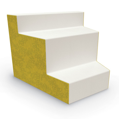 Elevate Steps Tiered Soft Seating 3-Tier Inside Wedge Seat - MooreCo TS1006