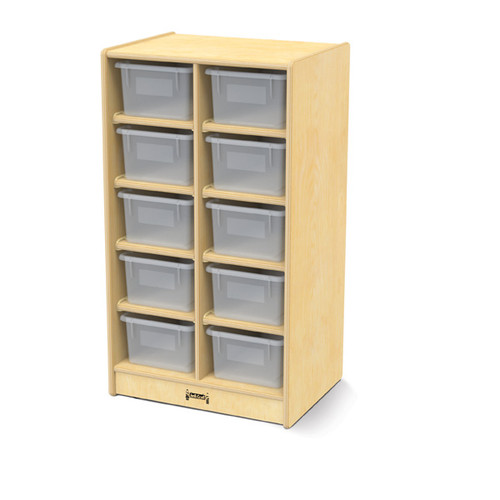 10 Cubbie-Tray Mobile Unit - Jonti-Craft