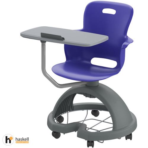 Ethos Series Storage Base Seating with Work Surface and Device Holder - Haskell 2ES1CXX1