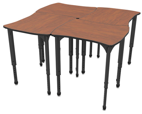 Apex Contour Adjustable Height Student Desk with Light Duty Melamine Top - Marco 38-2310