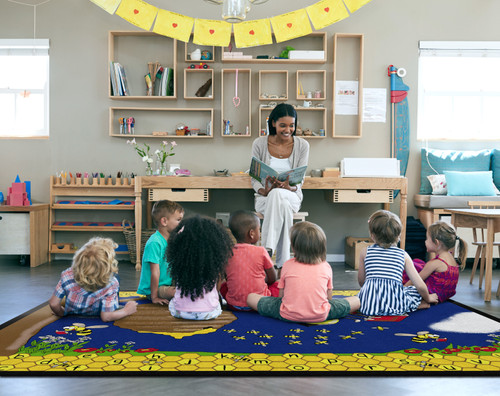 Busy Bees Rug - Flagship FE140 Busy Bees Rug - Flagship FE140