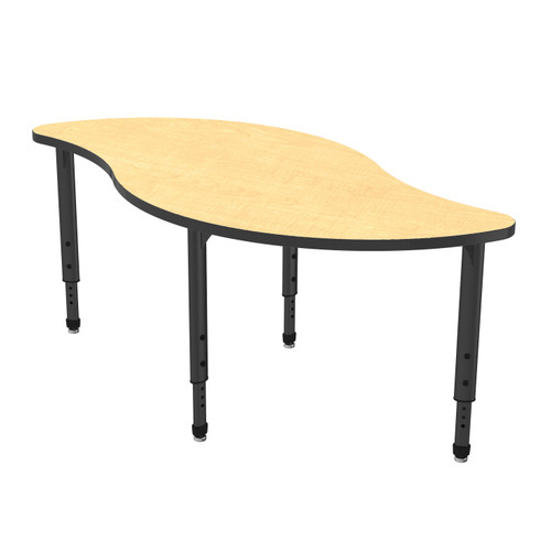 Apex Veer Adjustable Height Student Table with Light Duty Melamine Top - Marco 38-2255