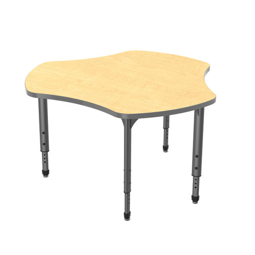 Apex Triad Adjustable Height Student Table with Light Duty Melamine Top - Marco 38-2264