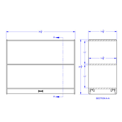 Open Shelf - Jonti-Craft 0530JC