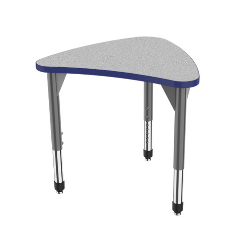 Premier Chevron Adjustable Height Student Desk with Light Duty Melamine Top - Marco