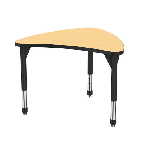 Premier Chevron Adjustable Height Student Desk with Light Duty Melamine Top - Marco