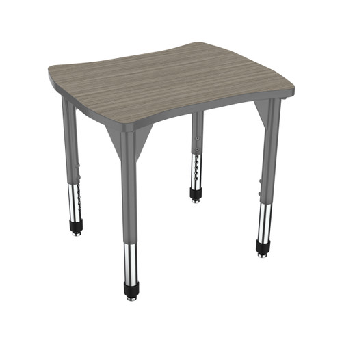 Premier Contour Adjustable Height Student Desk with Light Duty Melamine Top - Marco 43-2310