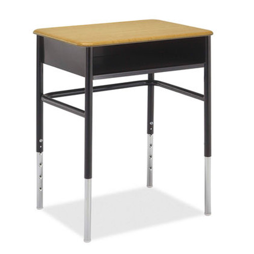 Honor Roll Hard Plastic Round Leg Desk with Closed Book Box - Alumni Honor Roll Hard Plastic Round Leg Desk with Closed Book Box - Alumni