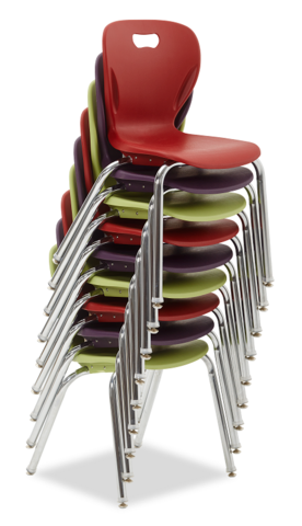 Alumni Explorer 4-Leg Stack Chair 