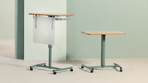 Environmental of Ruckus Adjustable Height Mobile Lectern - KI
**Modesty Panel Sold Separately**