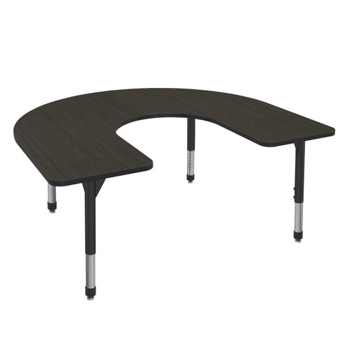 Premier Horseshoe Adjustable Height Table with Light Duty Melamine Top - Marco