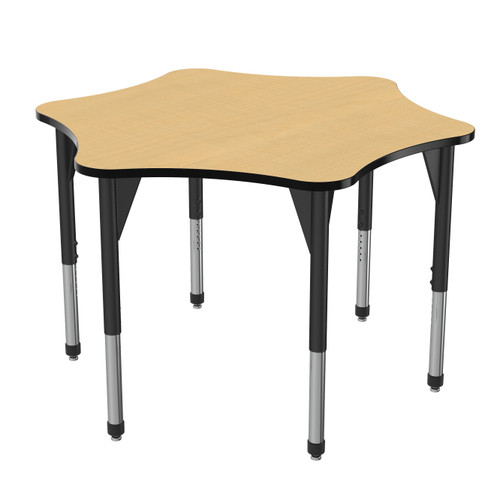 Premier 6 Star Adjustable Height Table with Light Duty Melamine Top - Marco 43-2282