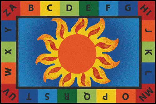 Carpets for Kids 36.52 Alphabet Sunny Day 36 W x 54 L