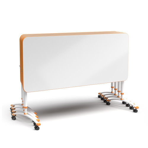 A&D Crossfit Rectangle Flip Top Student Desk - Paragon A&D Crossfit Rectangle Flip Top Student Desk - Paragon
