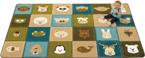 KIDSoft Animal Patchwork - Carpets For Kids KIDSoft Animal Patchwork - Carpets For Kids