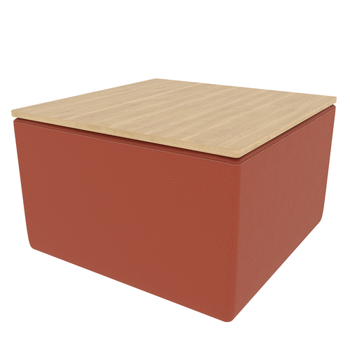 Ottoman Series Large Rectangle Ottoman shown with Optional Laminate - Fomcore F001-31  Ottoman Series Large Rectangle Ottoman shown with Optional Laminate - Fomcore F001-31