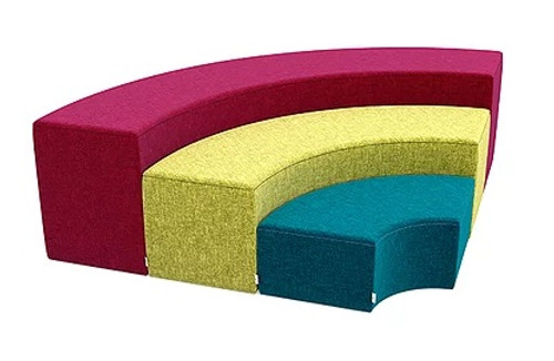 Rainbow Bench Combo - Fomcore F044 Rainbow Bench Combo - Fomcore F044