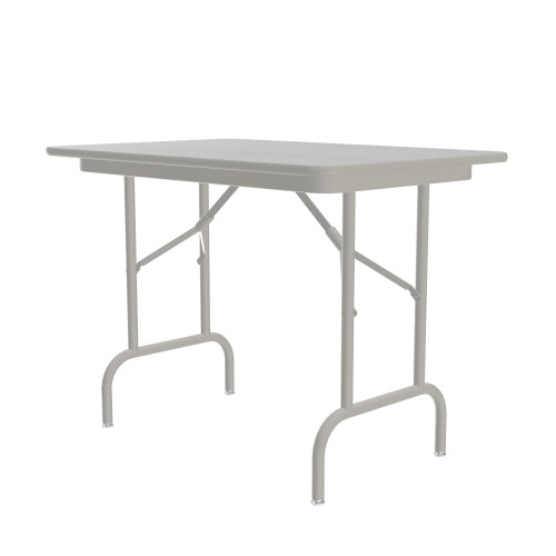 Table Height Rectangular Light Duty Econoline Melamine Folding Table - Correll CF2436MTH Table Height Rectangular Light Duty Econoline Melamine Folding Table - Correll CF2436MTH