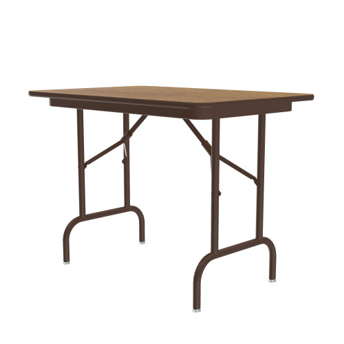 Table Height Rectangular Light Duty Econoline Melamine Folding Table - Correll CF2436MTH Table Height Rectangular Light Duty Econoline Melamine Folding Table - Correll CF2436MTH