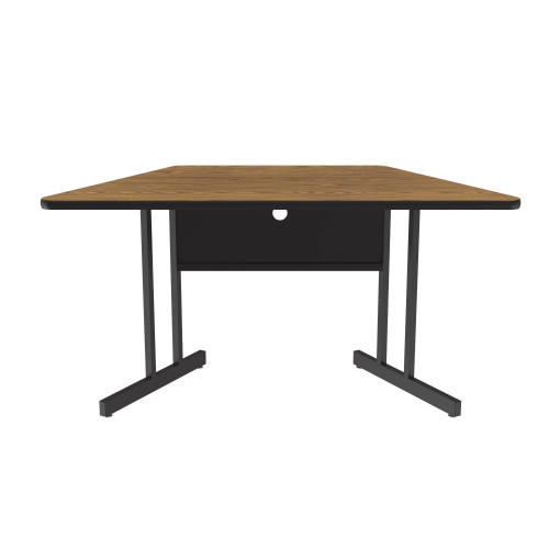 Trapezoid Desk Height High Pressure Laminate Workstation and Student Desk - Correll WS3060TR Trapezoid Desk Height High Pressure Laminate Workstation and Student Desk - Correll WS3060TR