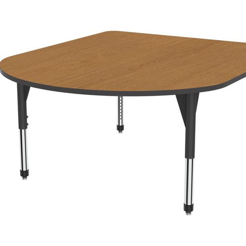 Premier Adjustable Height Multimedia Table with Light Duty Melamine Top - Marco