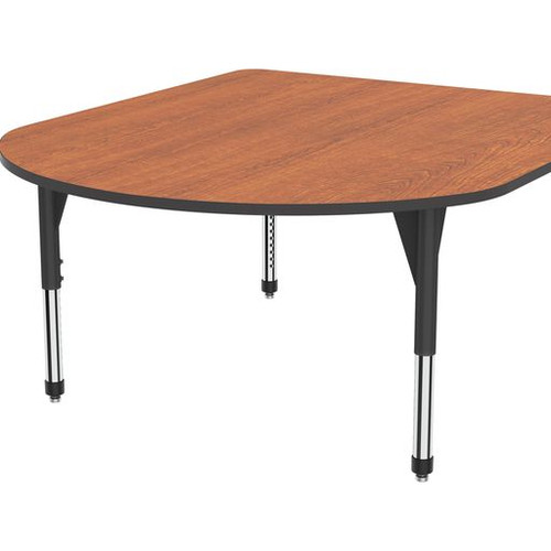 Premier Adjustable Height Multimedia Table with Light Duty Melamine Top - Marco