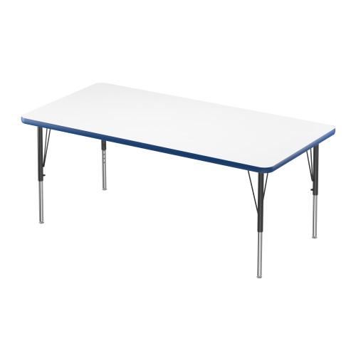Dry Erase Rectangle Adjustable Activity Table - Correll