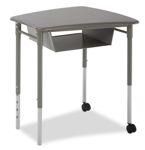 Flow y5 Series Hard Plastic Adjustable Height Desk - Alumni (T-HC-EDGE2527-HP) Flow y5 Series Hard Plastic Adjustable Height Desk - Alumni (T-HC-EDGE2527-HP)
