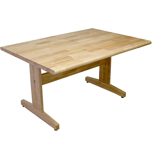 Muse Solid Wood Art Tables with Solid Hardwood - Allied USA 