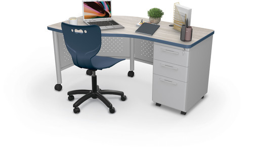 Avid Modular Desk System Instructor Desk - MooreCo 9178 - Props Not Included Avid Modular Desk System Instructor Desk - MooreCo 9178 - Props Not Included