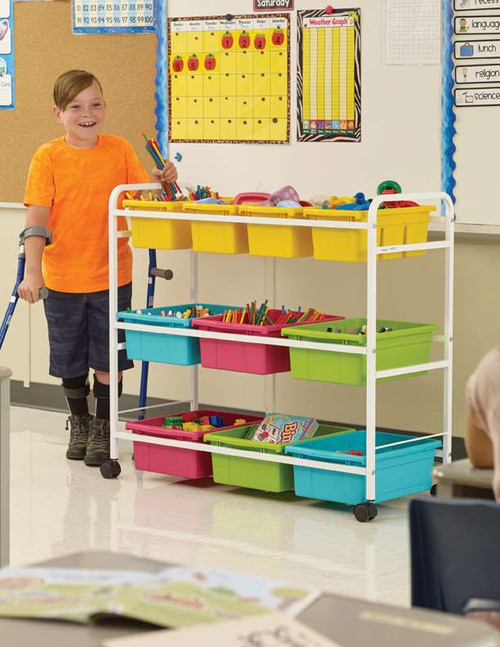 Book Browser Cart with Deluxe Tub Pack - Copernicus BB005-DTP Book Browser Cart with Deluxe Tub Pack - Copernicus BB005-DTP