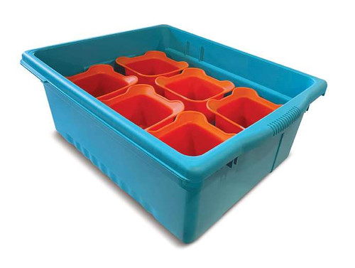 Book Browser Cart with Deluxe Tub Pack - Copernicus BB005-DTP Book Browser Cart with Deluxe Tub Pack - Copernicus BB005-DTP