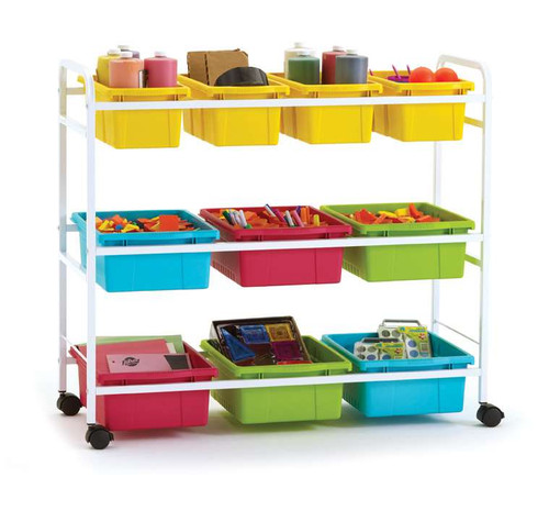 Book Browser Cart with Deluxe Tub Pack - Copernicus BB005-DTP Book Browser Cart with Deluxe Tub Pack - Copernicus BB005-DTP