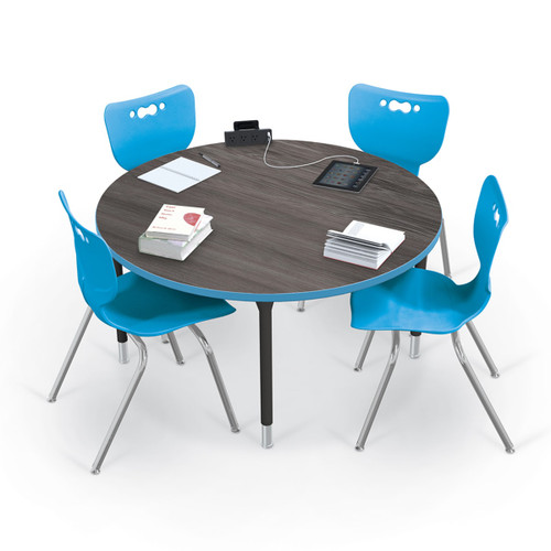 Hierarchy Round Activity Table with High Pressure Laminate Top - MooreCo - Props Not Included Hierarchy Round Activity Table with High Pressure Laminate Top - MooreCo - Props Not Included
