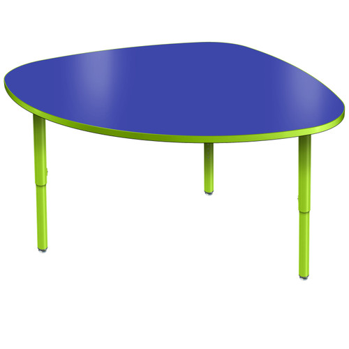 Velocity Lens Shaped Activity Table with Adjustable Height - Allied USA 