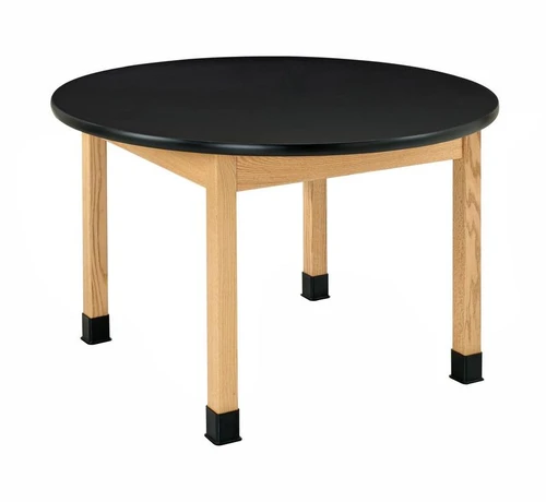 Oak Glides
Diversified
Perpetulab Wooden Leg Science Table with Plain Apron – High Pressure Laminate Top