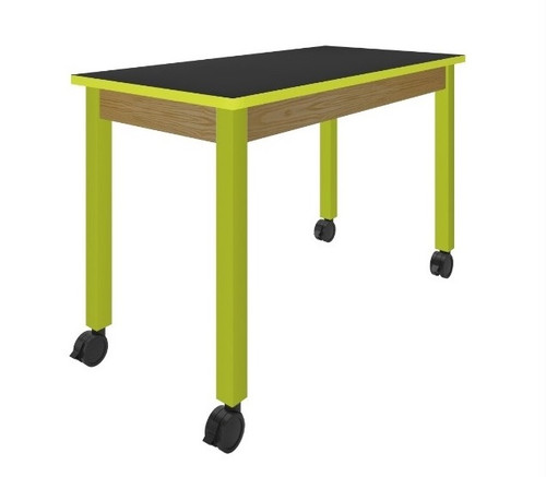 Lime / Oak / Lime / Designer Casters
PerpetuLab Steel Leg Science Table with Plain Apron – ChemGuard 
Diversified 